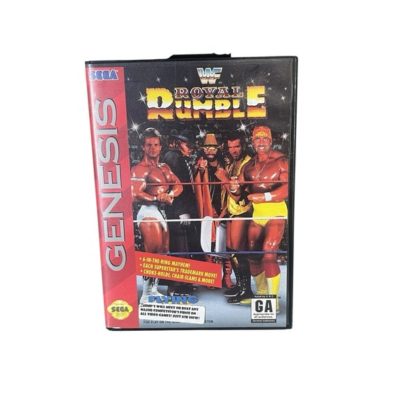 WWF Royal Rumble (Sega‎ Genesis 1993) Complete